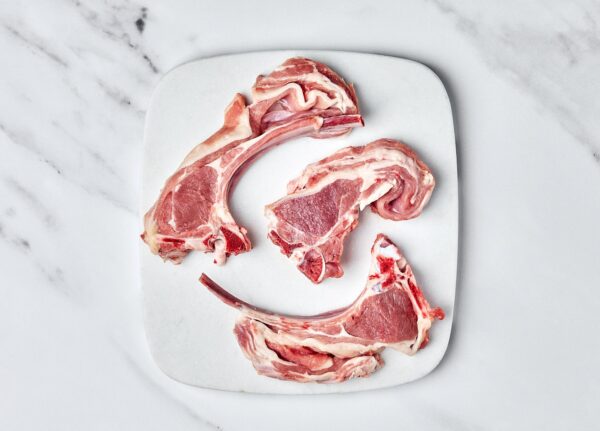 Chuletas de cordero recental (1 kg aprox.)