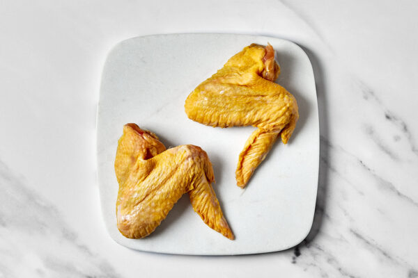 Alitas de pollo de corral