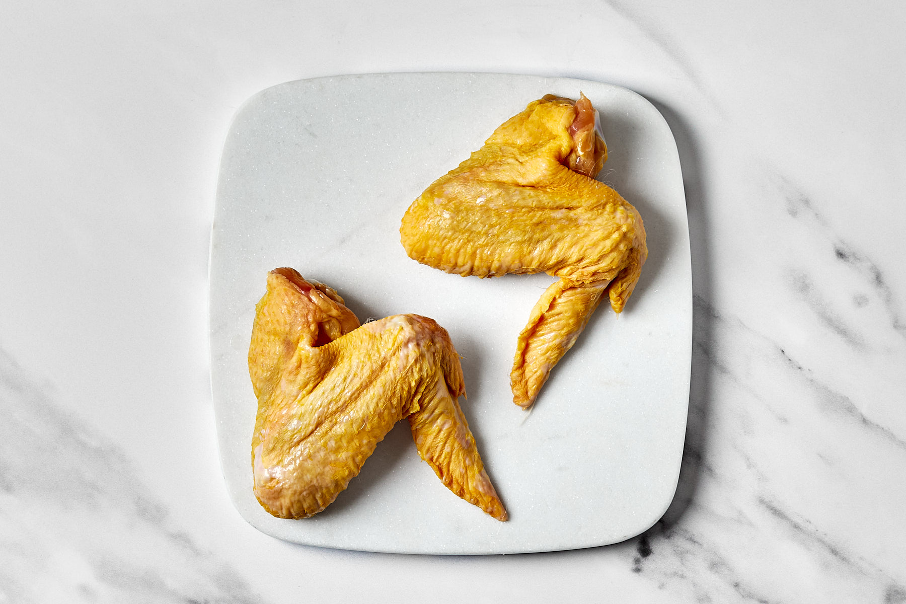 Alitas de pollo de corral